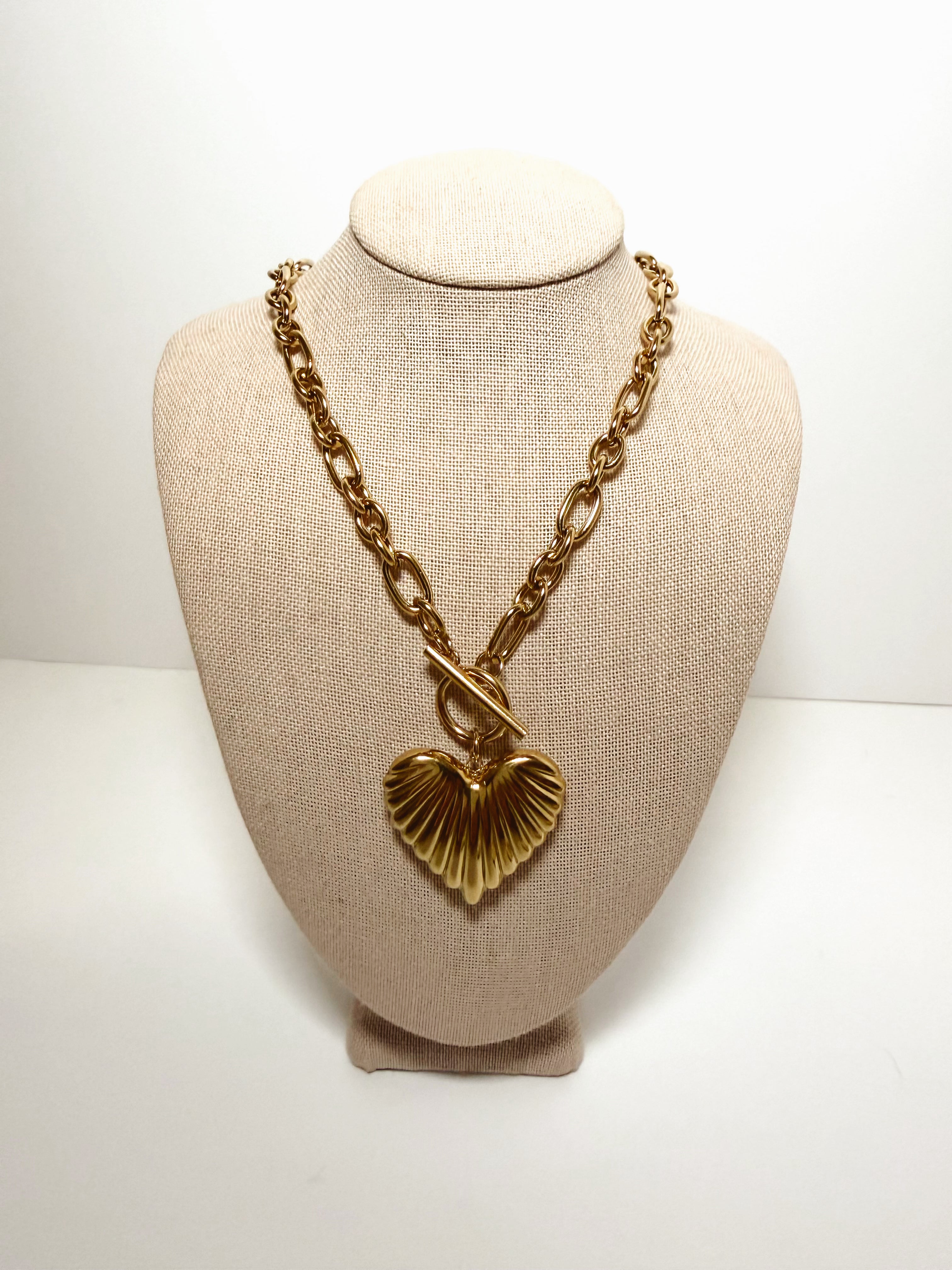 Chunky Heart Necklace