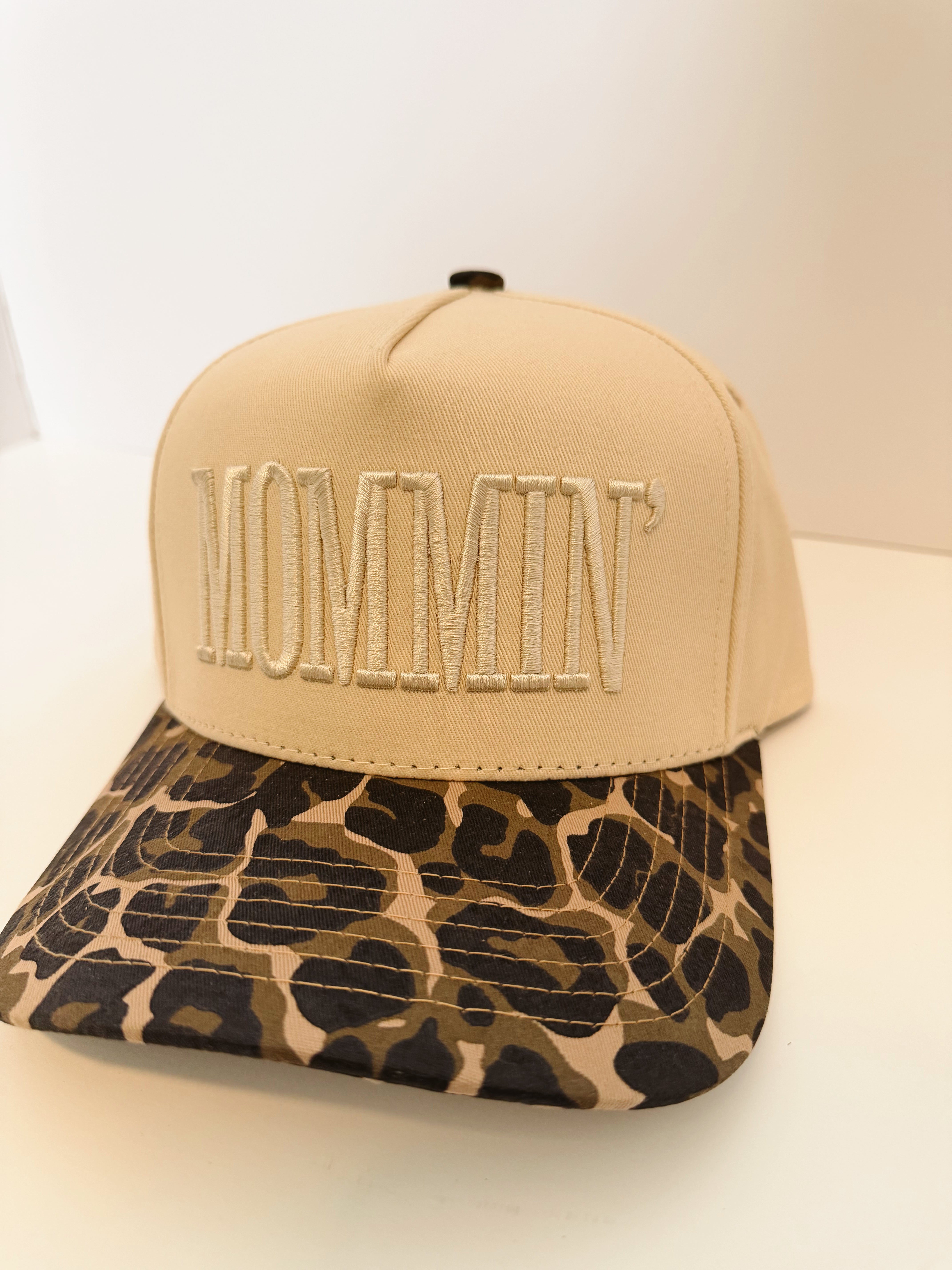 Mommin’ Leopard Trucker Hat