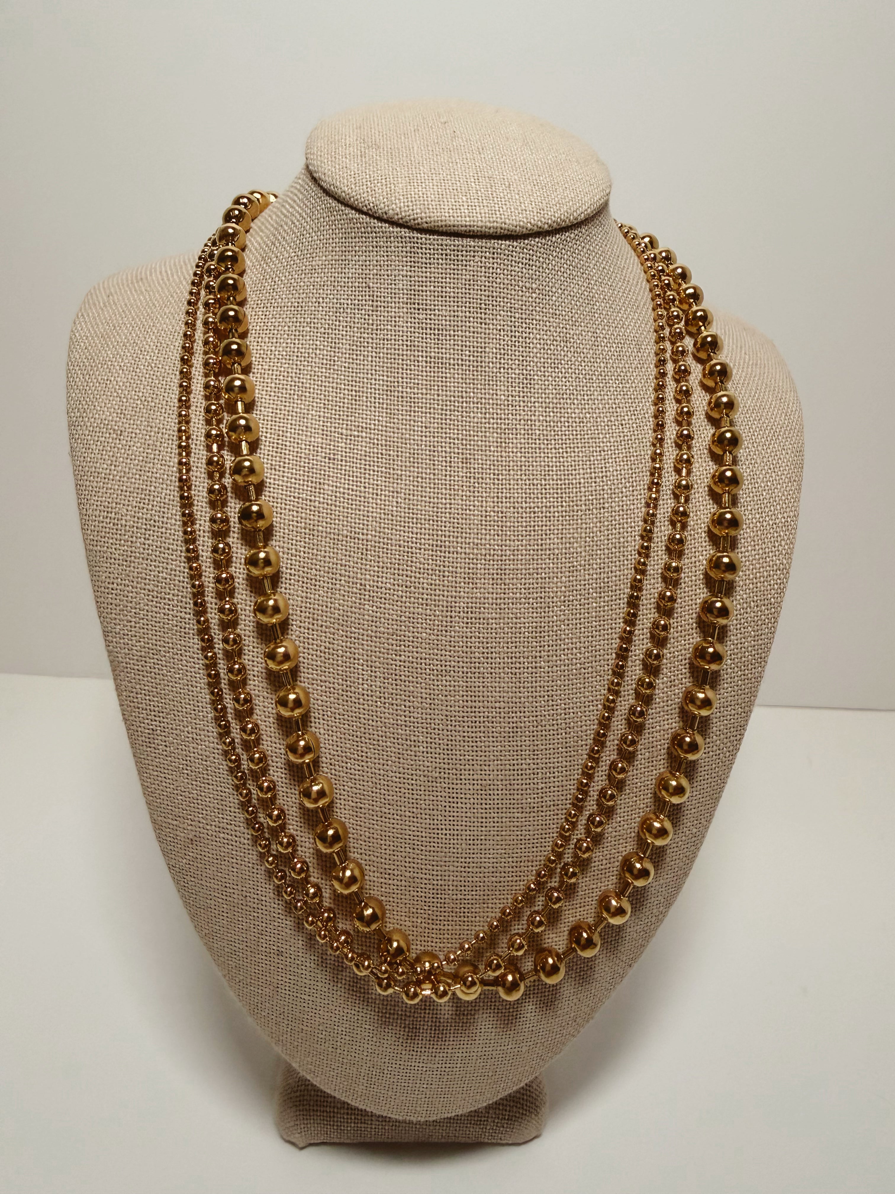 Layered Beaded Chain