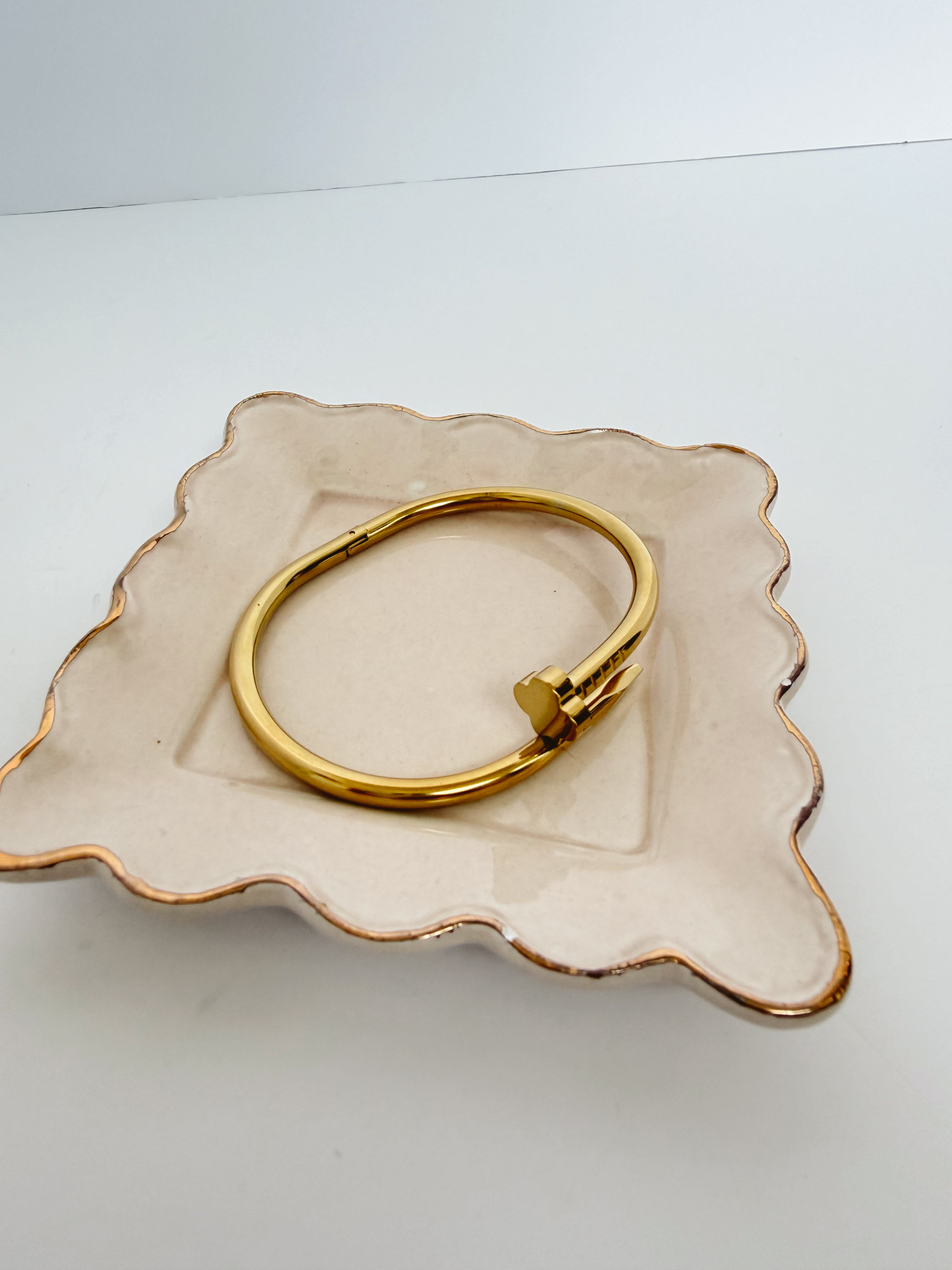 Floral Nail Bangle