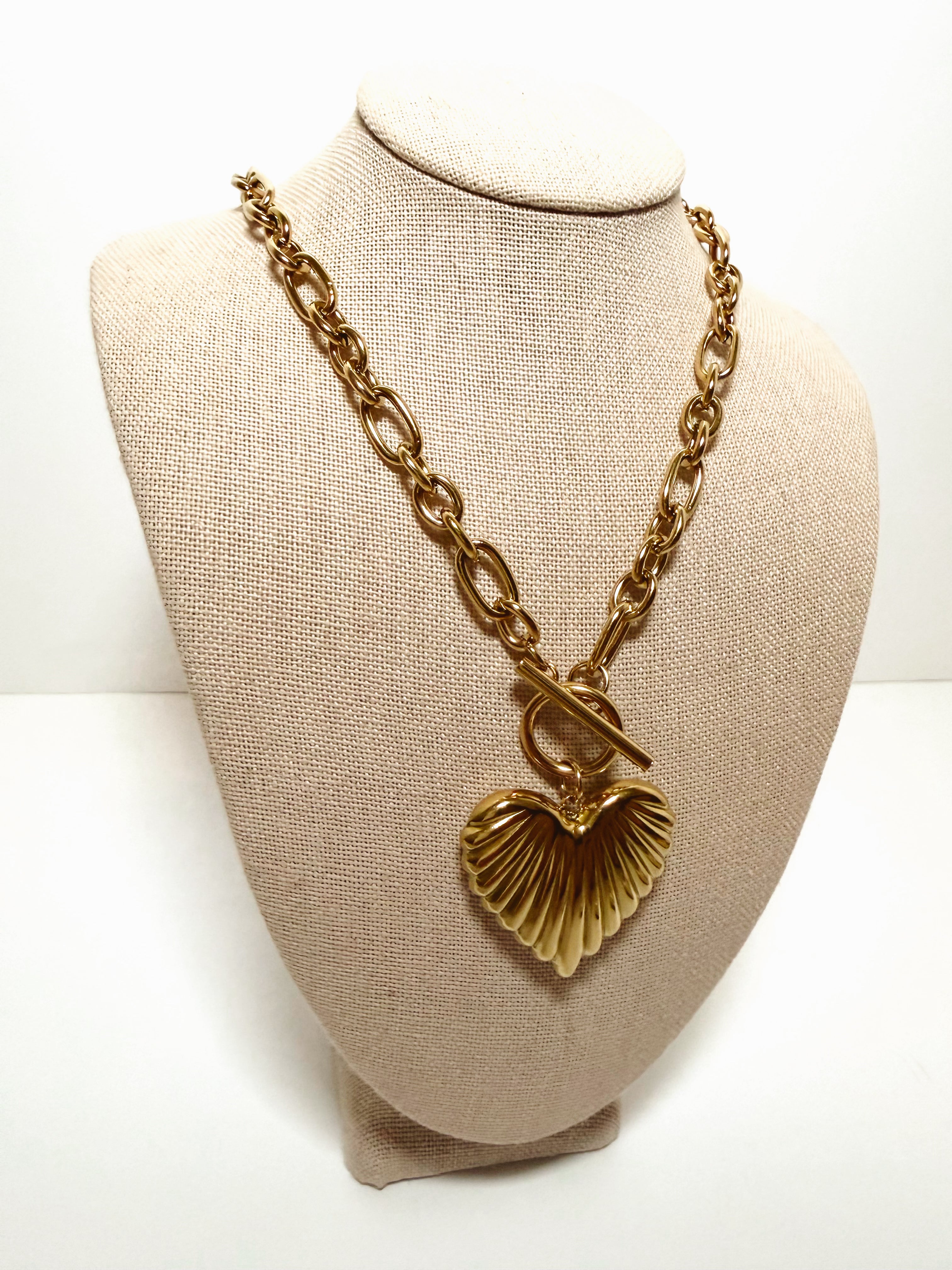 Chunky Heart Necklace
