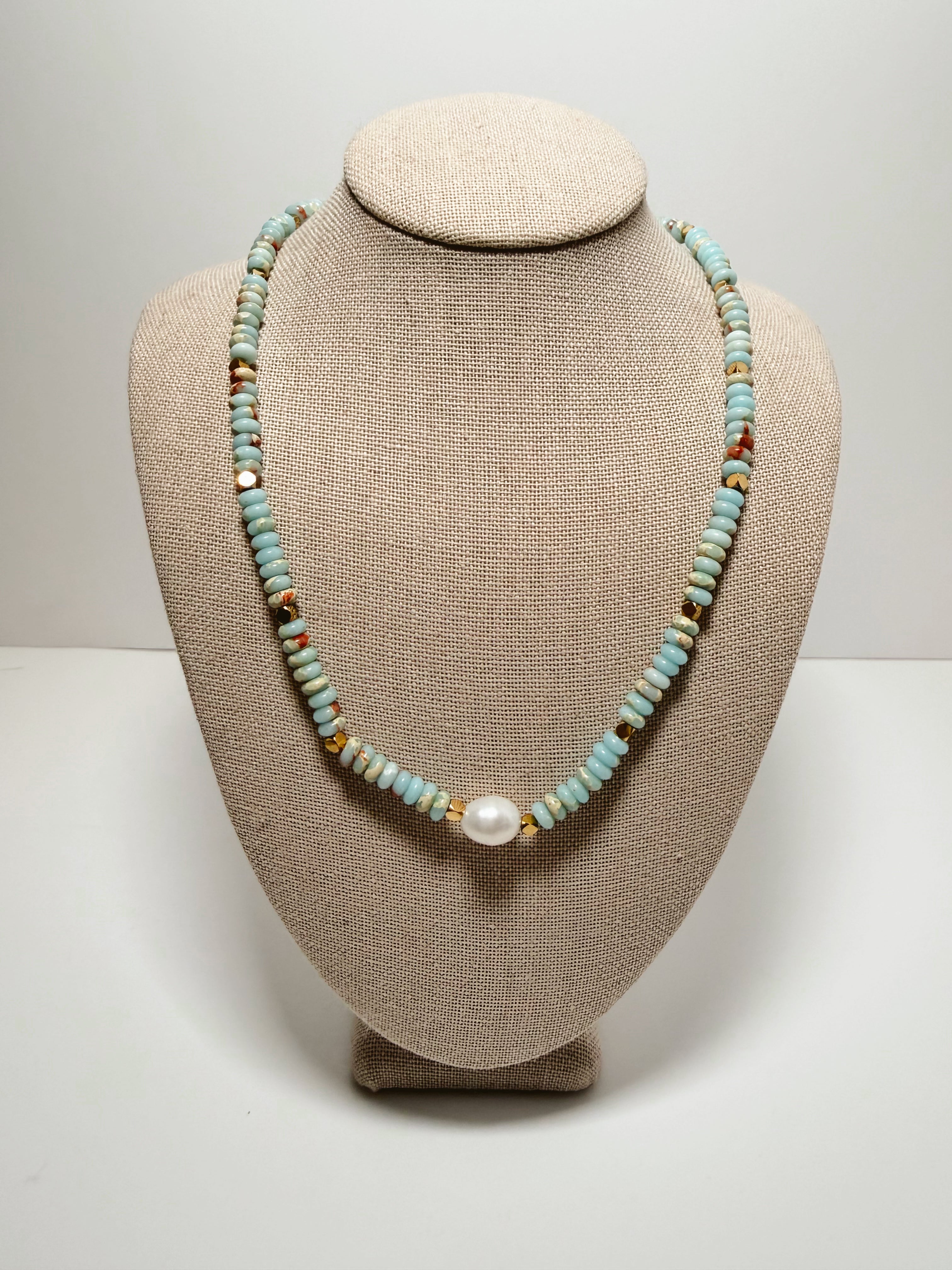 Swank Boho Beaded Necklace