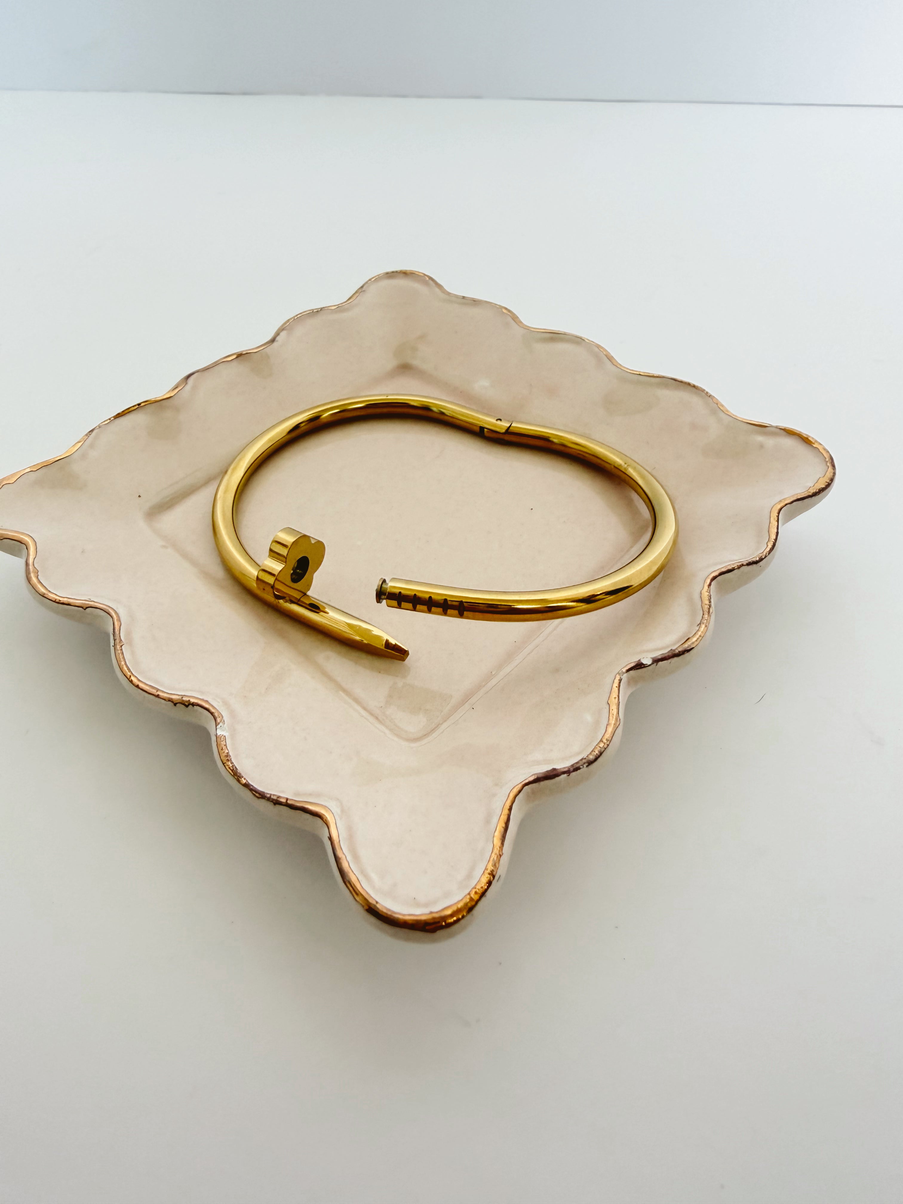 Floral Nail Bangle
