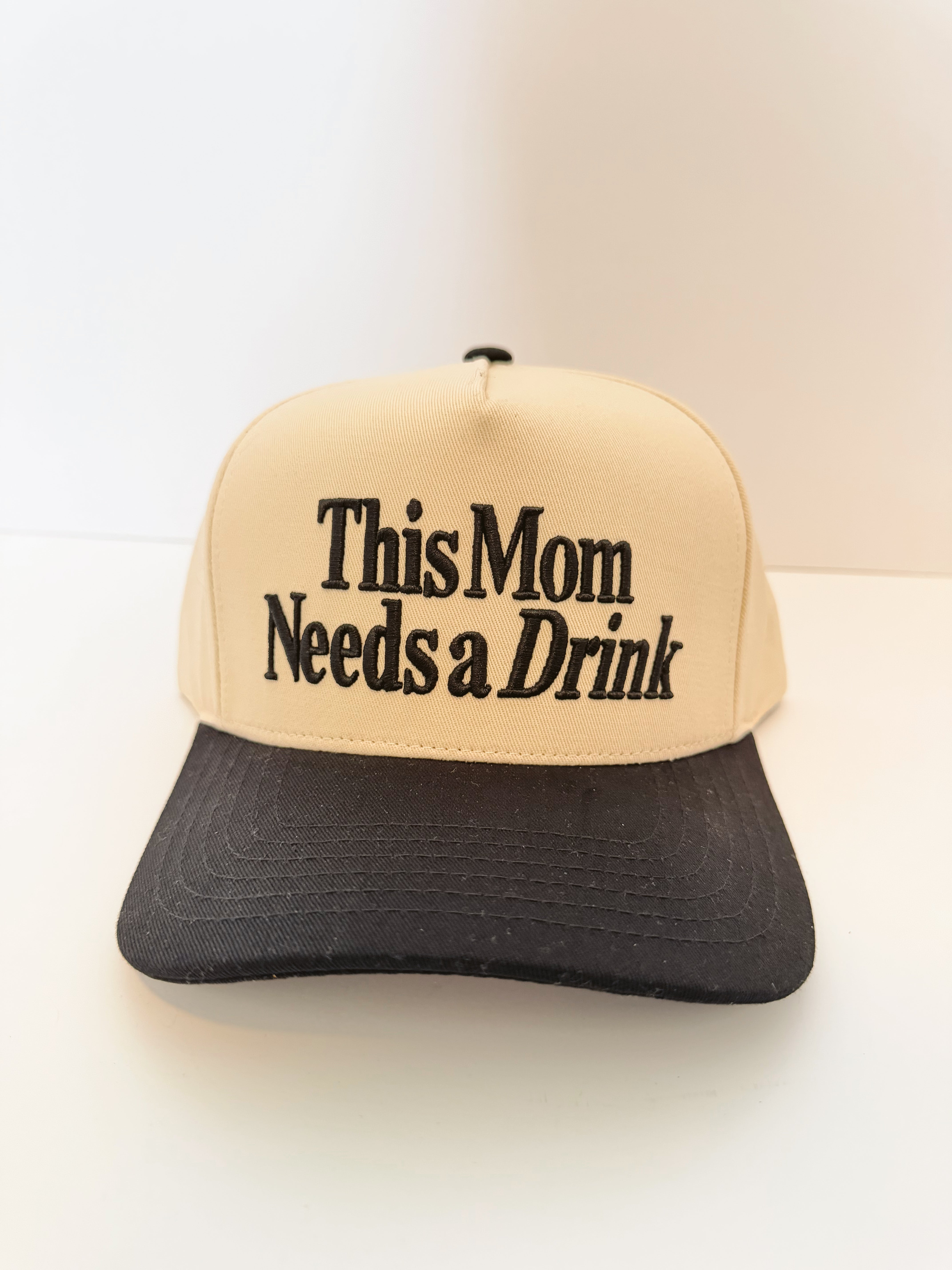 This Mom Needs A Drink Trucker Hat
