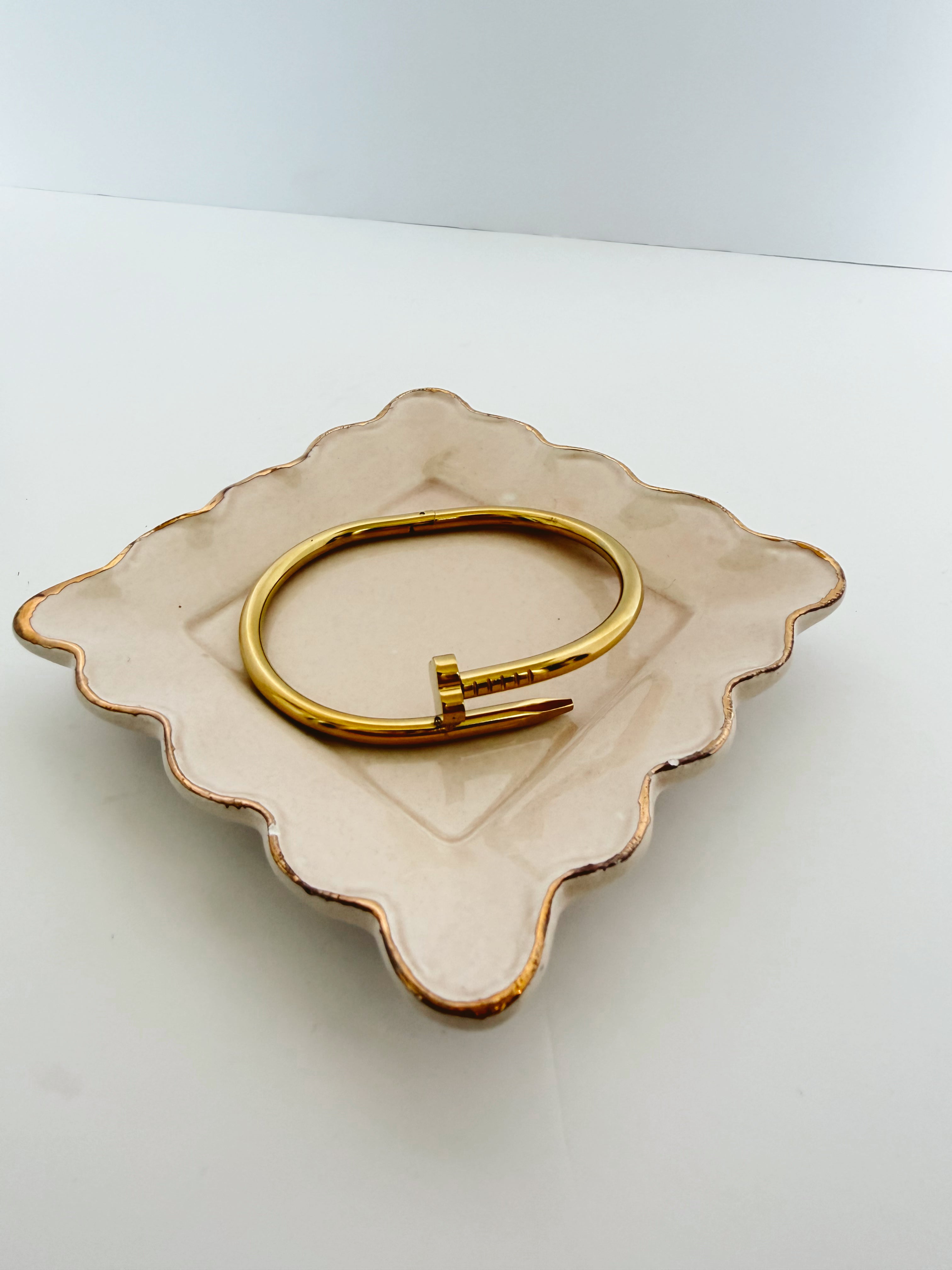 Floral Nail Bangle