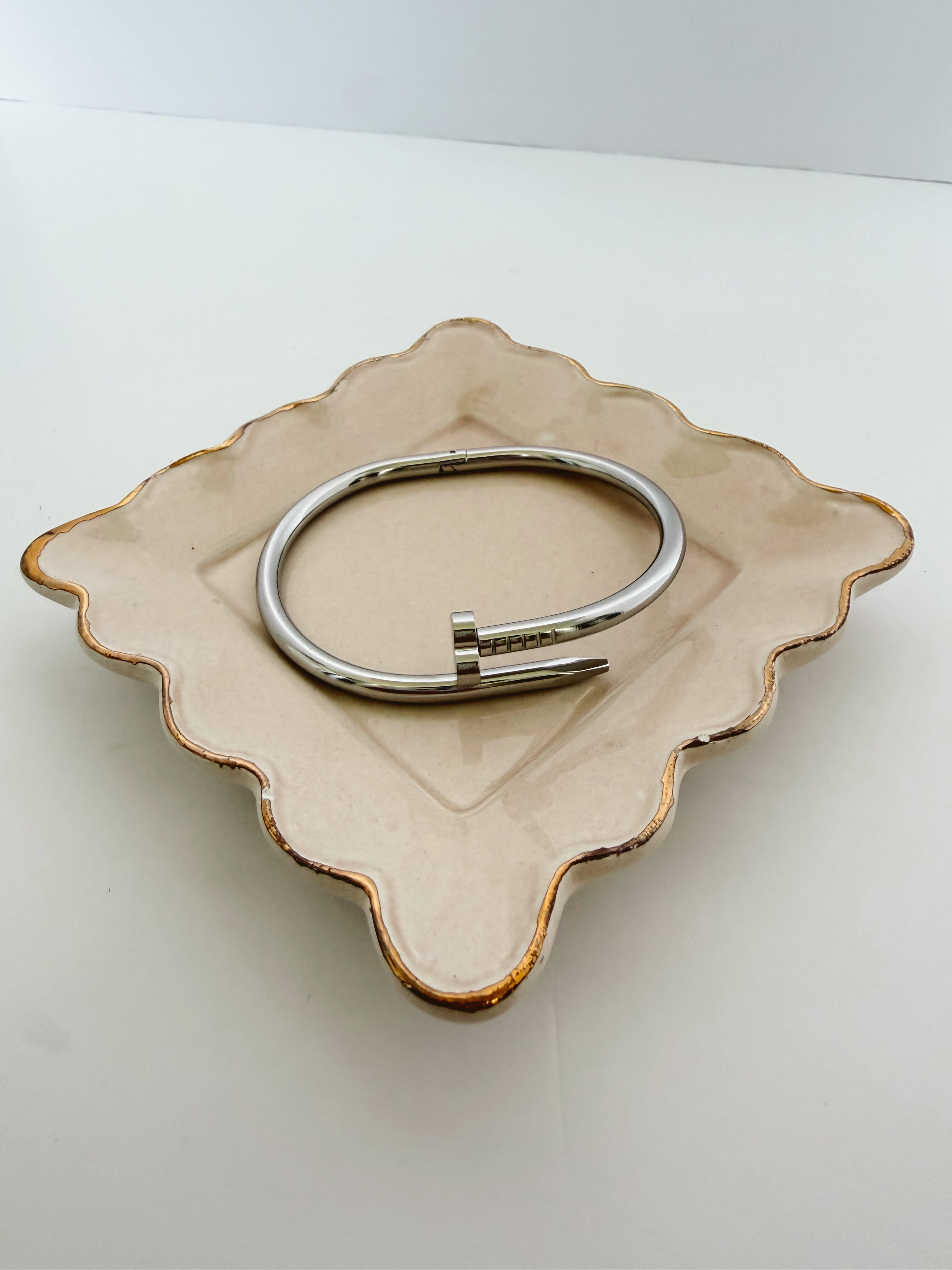 Floral Nail Bangle