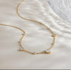Pear Cut Diamond Necklace