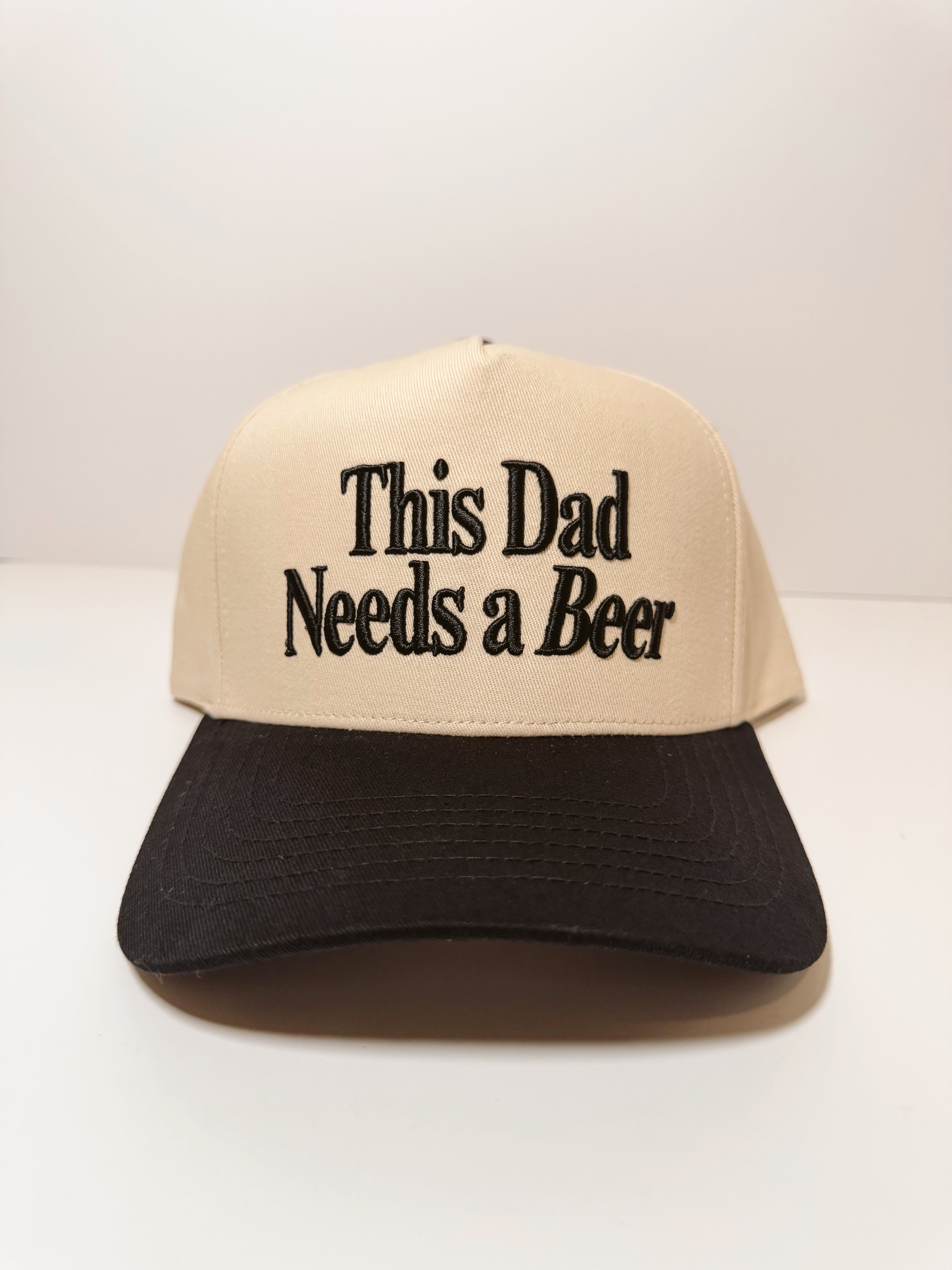 This Dad Needs A Beer Trucker Hat
