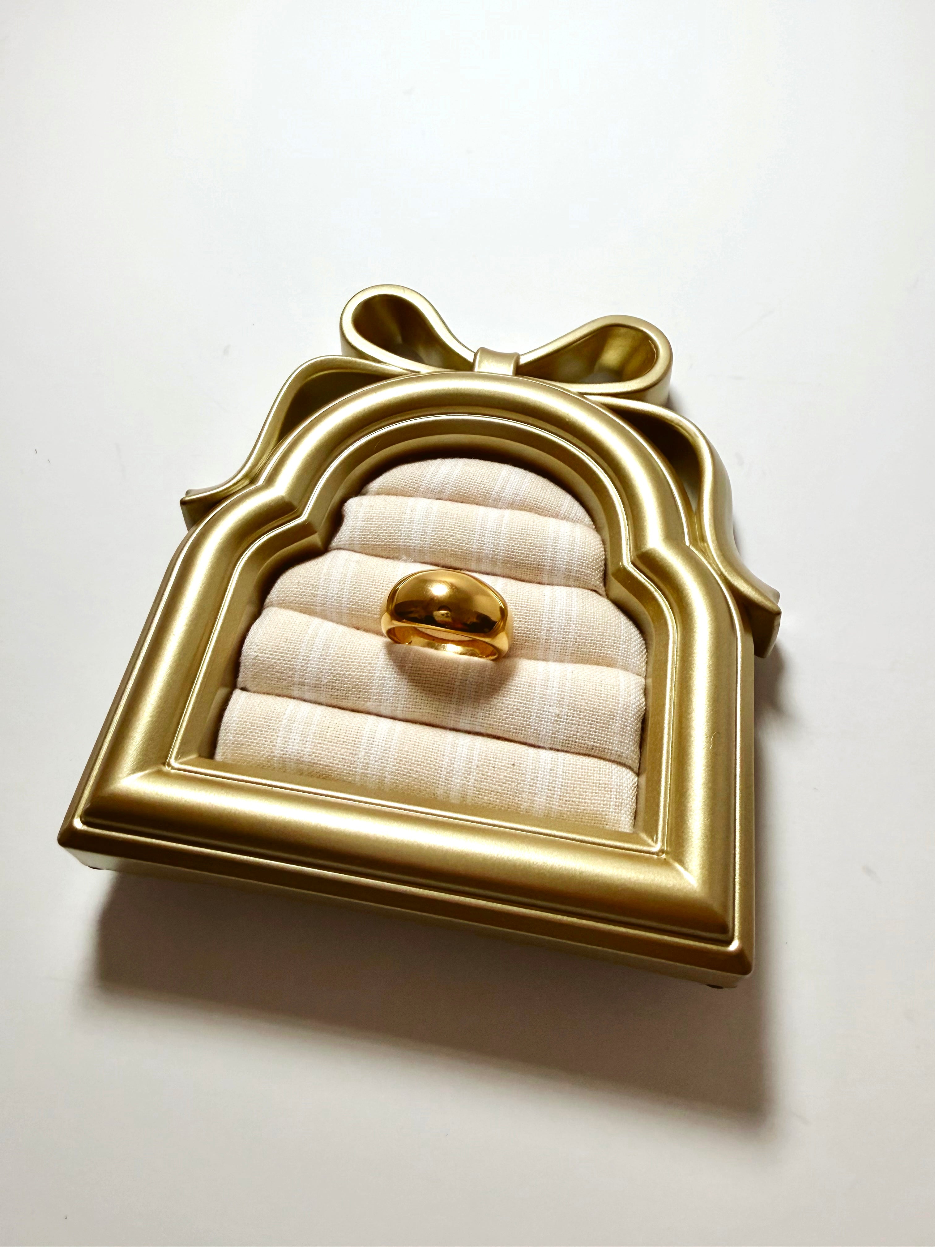 Gold Dome Ring
