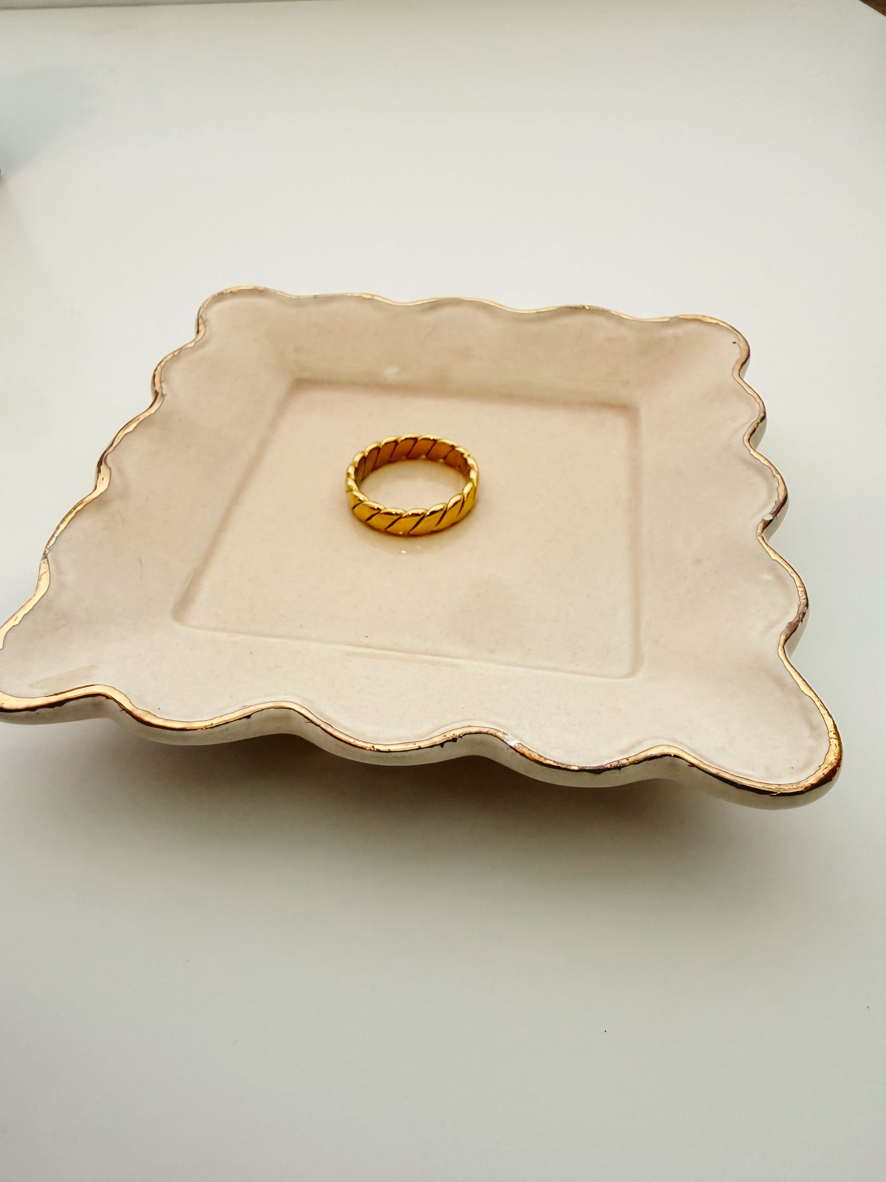 Gold Braided Ring
