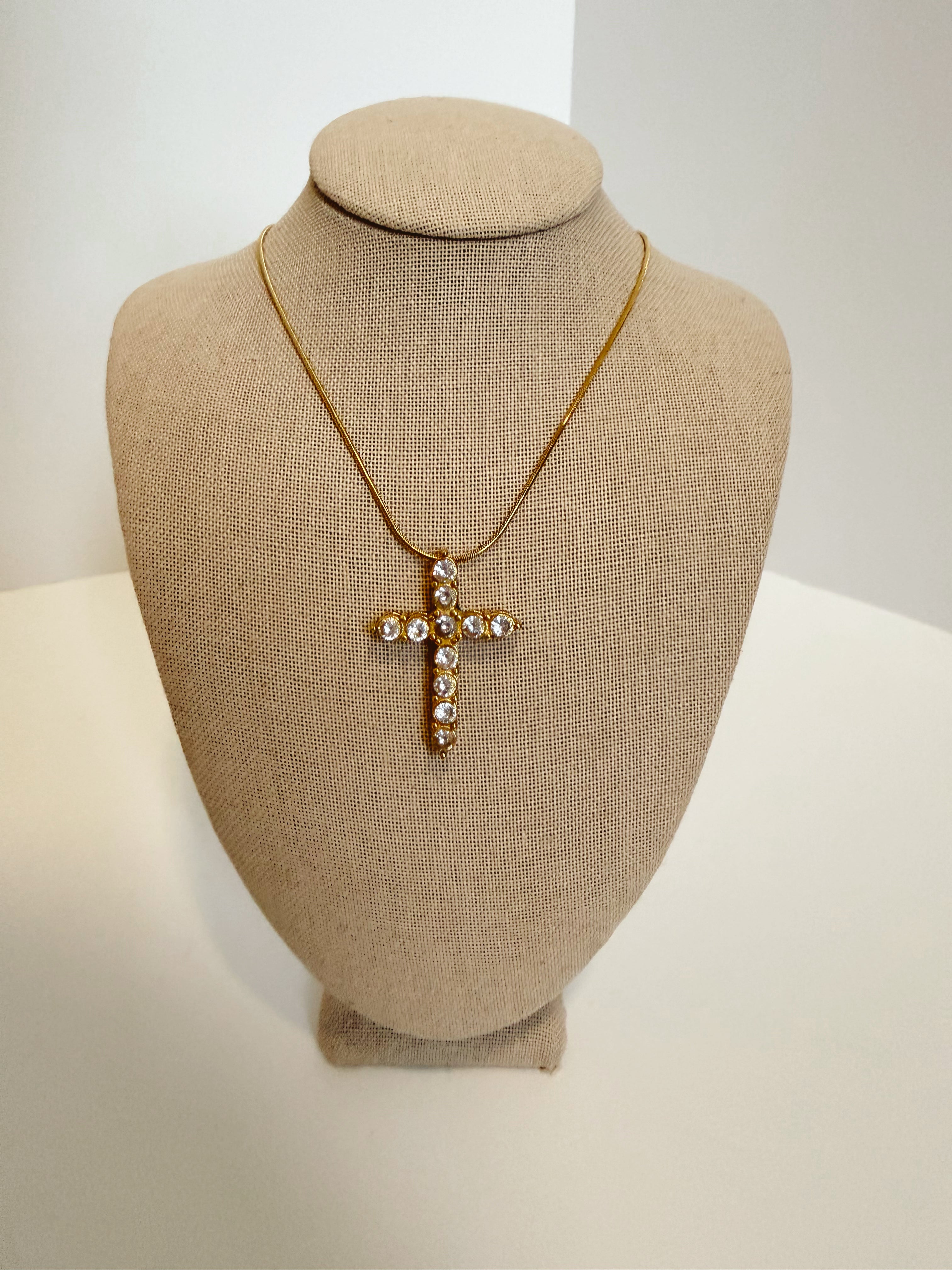 Diamond Cross Necklace